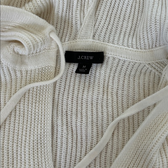 J CREW Cashmere/Cotton Knit Hoodie - Picture 4 of 6